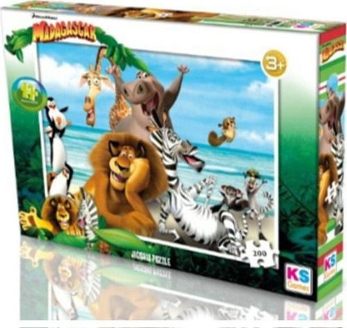 Puzzle Madagascar 200 Parça