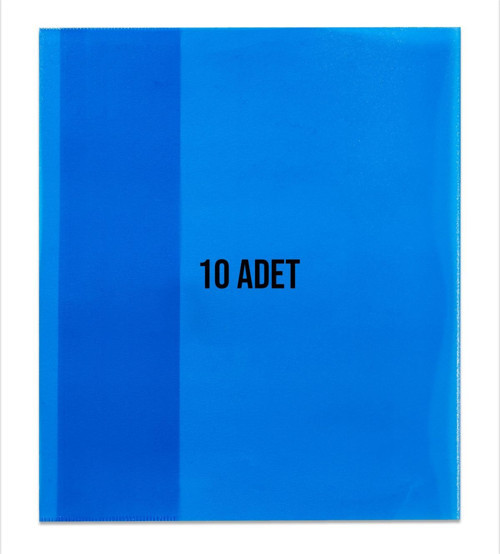 Hazır Yapışkanlı Defter Kabı A4 Şeffaf 10'lu