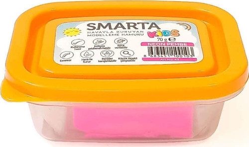 Kids Havayla Kuruyan Modelleme Hamuru 70gr Neon Pembe