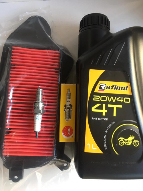 Honda Spacy 110 Bakım Seti Filtre+Yağ+Ngk Buji