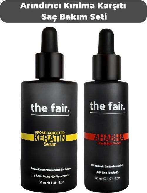 Arındırıcı Keratin Kırılma Karşıtı Vegan Saç Bakım Seti