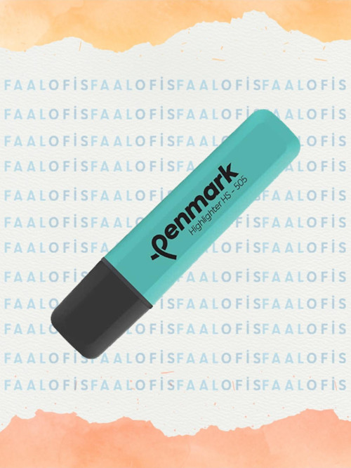 HS-505 Doldurulabilir Fosforlu Kalem Pastel Renkler 5 Adet