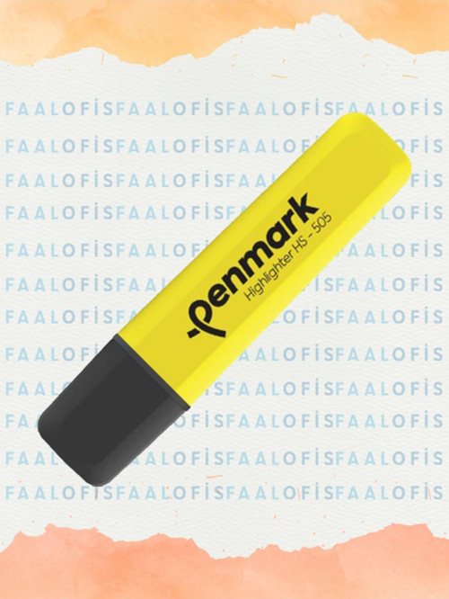 HS-505 Doldurulabilir Fosforlu Kalem Pastel Renkler 5 Adet