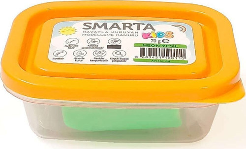 Kids Havayla Kuruyan Modelleme Hamuru 70gr Neon Yeşil