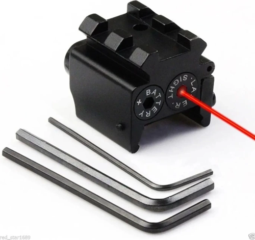 Avcılık, Tabanca İçin 20Mm Ray, Kırmızı Noktalı Lazer L2030