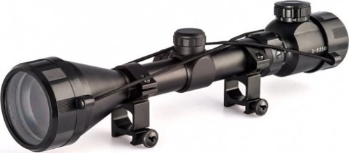 3-9X50 Zoomlu Keskin Nişancı Dürbünü Kırmızı,Yeşil İŞik Çelik Gövde