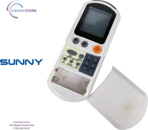 Sunny AS-12 AMNHWGO12R5 Klima Kumandası