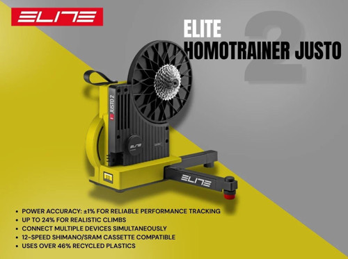 justo2 hometrainer yellow limited edition