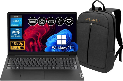 V15 G4 IRU i5-13420H 16GB 512GB SSD W11Pro 15.6" Notebook 83A100NSTX ATL63 + Çanta Hediye