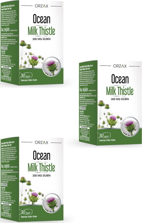 Ocean Milk Thistle 30 Tablet 3 Adet