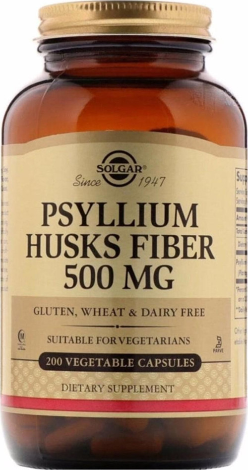 Psyllıum Husks 500 mg 200 kapsül