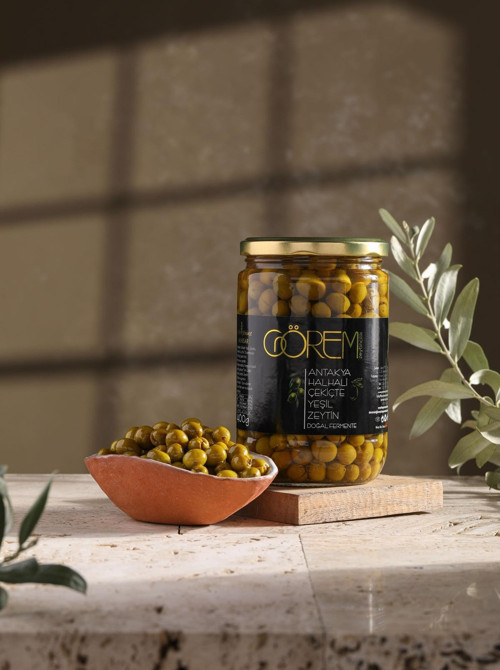 Antakya Halhali Cins Çekiçte Zeytin 400 Gr.