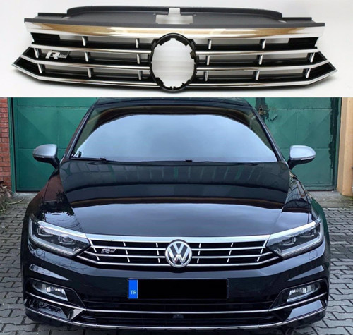 Passat Uyumlu B8.5 Rline Ön Panjur Izgara Seti 2015+ Parça