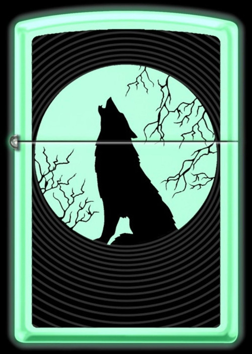 Howling Wolf Design Çakmak Z-CI415620-49193