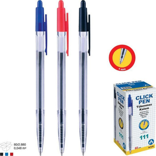 111-TUKENMEZ KALEM (OTOMATIK ) 60 LI