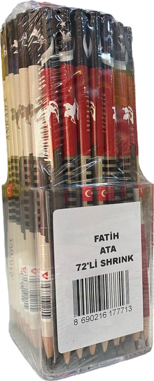 17770/Fatih Ataturk 72 Li Kursun Kalem