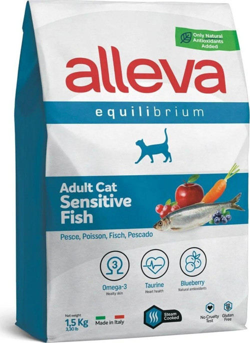Equilibrium Sensitive Balık Yetişkin Kedi Maması 1,5 Kg