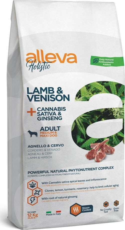 Holıstıc Adult Kuzu & Geyik Medıum/Maxı 12Kg