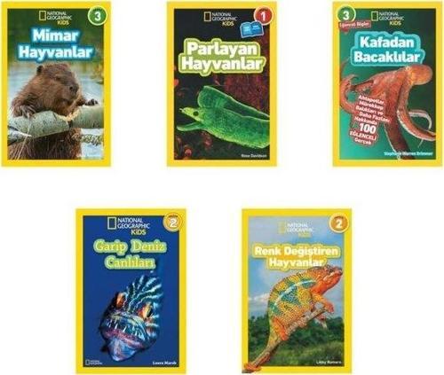 National Geographic Kids Olağanüstü Hayvanlar Seti - 5 Kitap Takım