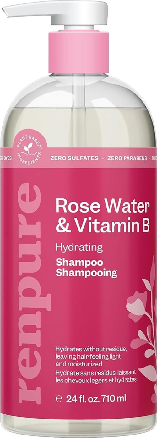Gül Suyu ve Vitamin B Nemlendirici Şampuan 710ML