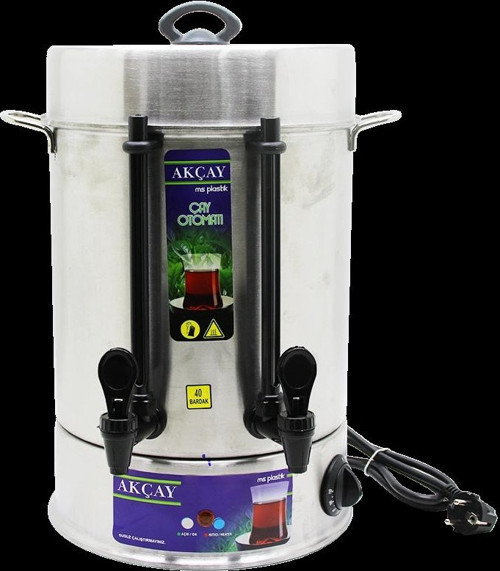 ÇAY OTOMATI 40 BARDAK SEMAVER ELEKTRİKLİ ÇAY MAKİNESİ ( MARKA DEĞİŞKENLİK GÖSTEREBİLİR ) (5047)