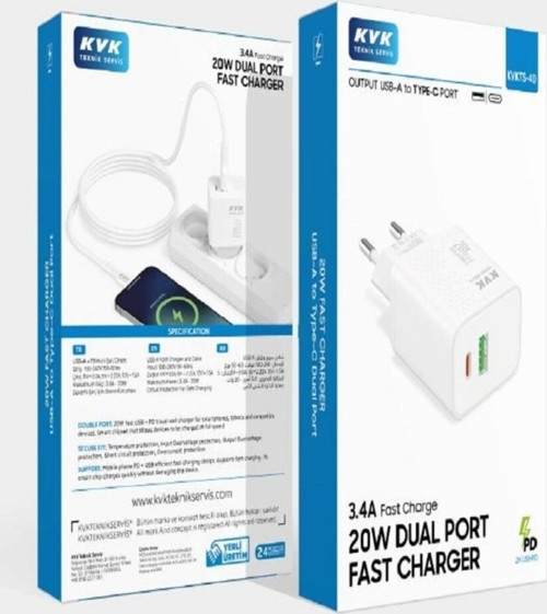 iPad Pro 11" 1, 2 ve 3. nesil Şarj Aleti/Cihazı Seti 20W Lightning