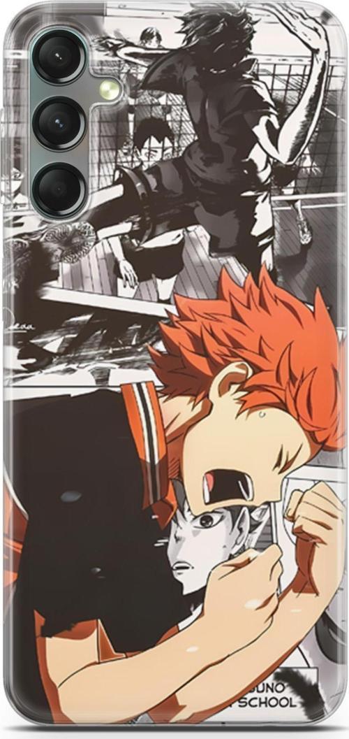 Samsung Galaxy A24 4G için Anime 20 HD Desenli Haikyuu Hinata 