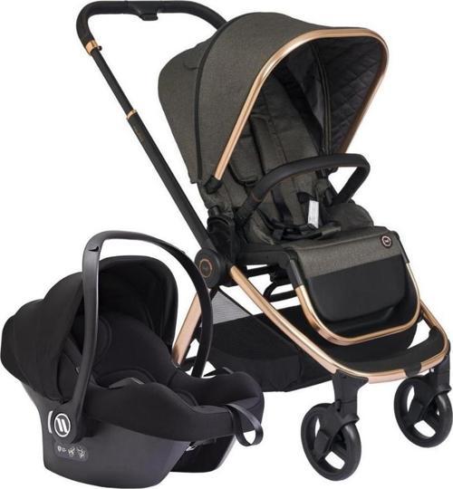 Easyfold 2 Cosmo Travel Sistem Bebek Arabası Stone Grey