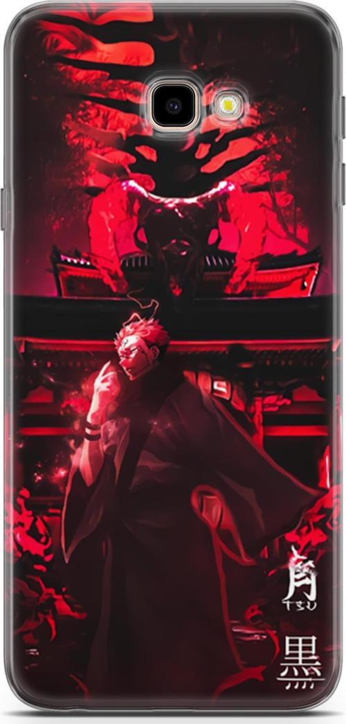 Samsung Galaxy J4 Plus için Anime 11 Koruma Jujutsu Kaisen Ryomen Sukuna