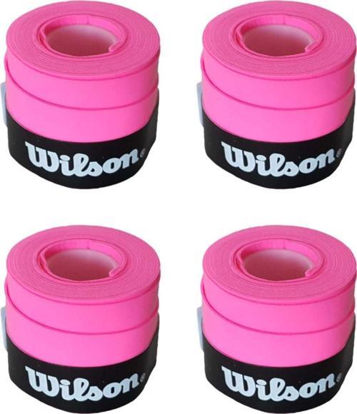 Comfort Bowl O'Grips 4 Adet Grip, Tenis Raketi Gribi Pembe