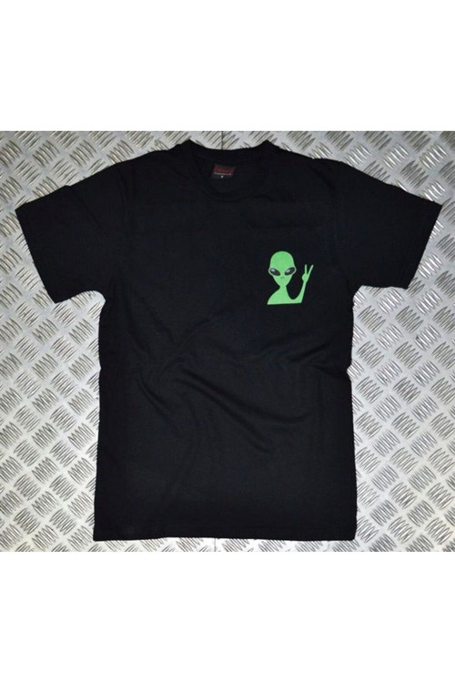 Alıen Baskılı T-shirt