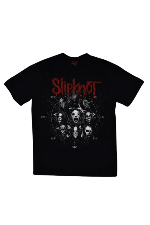 Slipknot Baskılı Unisex %100 Pamuk Siyah T-shirt