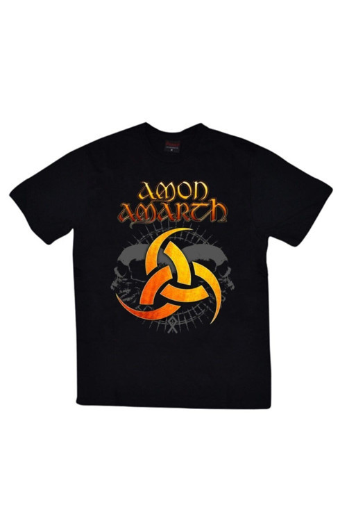 Amon Amarth Baskılı Unisex %100 Pamuk Siyah T-shirt