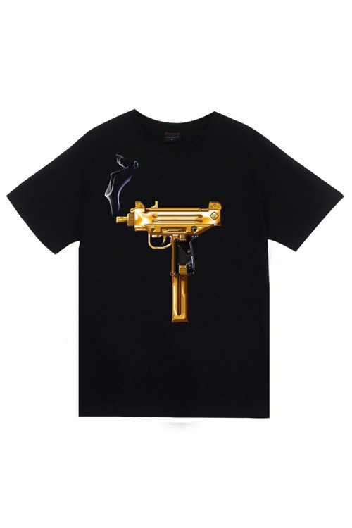 Uzi Baskılı T-shirt