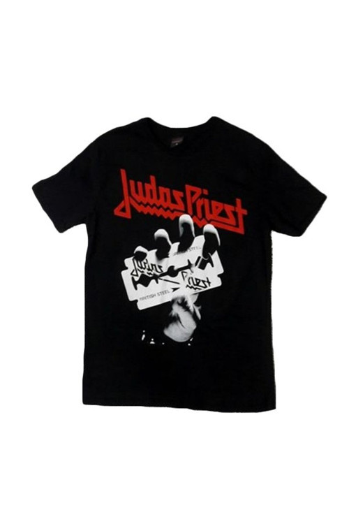 Judas Priest Baskılı Unisex %100 Pamuk Siyah T-shirt