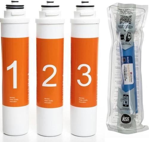  Waterlife Cihazı Uyumlu Tak-Çevir 4'lü Filtre Seti, Lg Membranlı