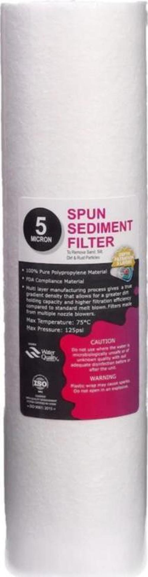 Ihlas Su Arıtma Cihazı Filtresi 3'lü Ön Filtre Paketi 1 Mikron Sediment Filtreli
