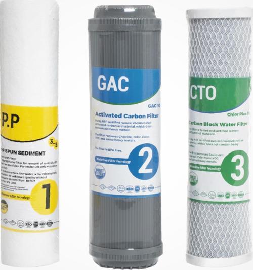 Su Arıtma Cihazı Filtre Seti