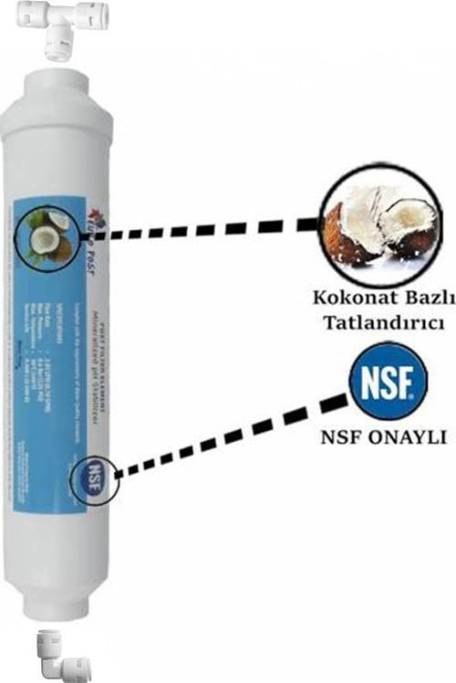 Su Arıtma Cihazı Tatlandırıcı Filtre NSF'li tatlandırıcı