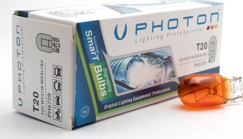 T20 21w 12v Tek Devre Amber Ampul 10 Adet Ph5729