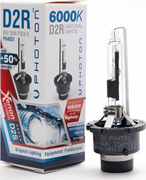 Photon D2r 6000k Xenon Ampul +%50 Fazla Işık Oem Ampul