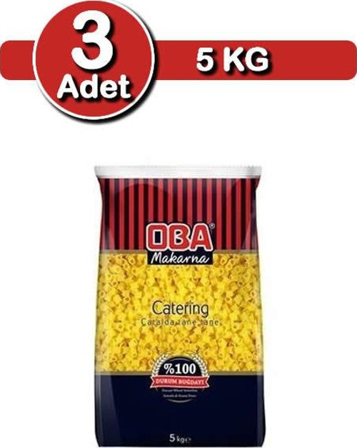Yüksük Makarna 5 Kg x 3 Adet | Uzun Ömürlü Çorbalık Paket