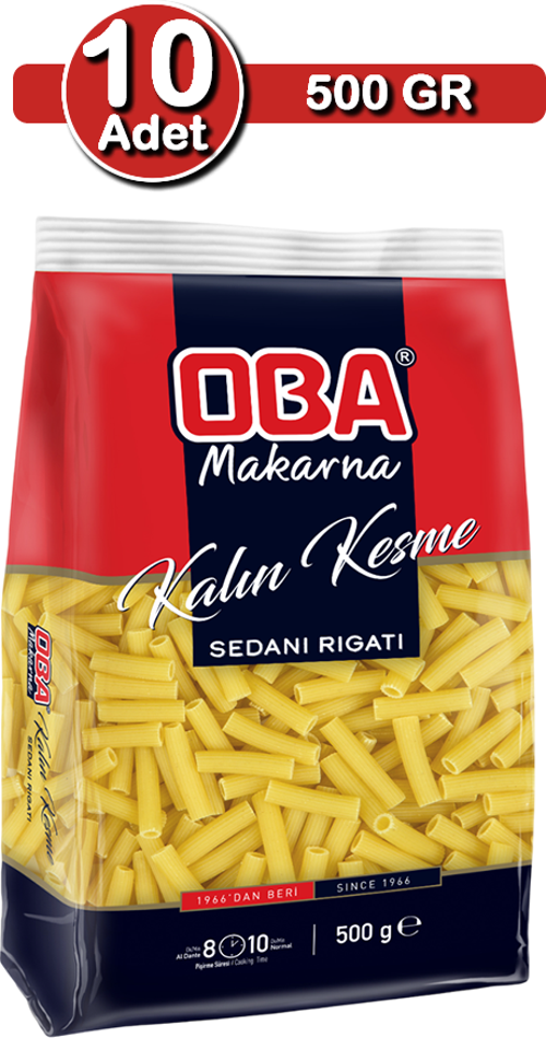 Kalın Kesme Makarna 500 G X 10 Adet | Aile Ve İşletme Paketi