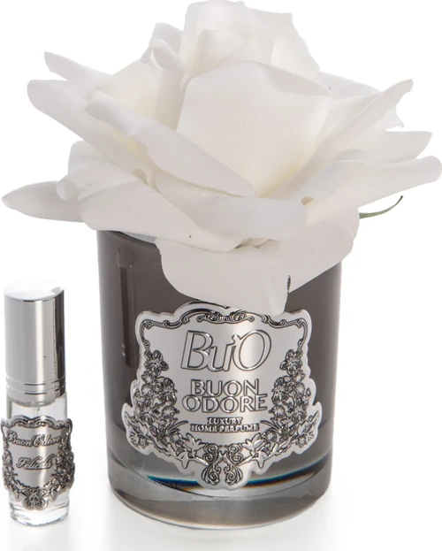 Füme Cam Silver Tek Gül Luxury Home Perfume