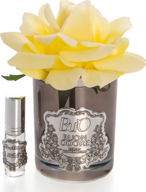 Füme Cam Silver Tek Gül Luxury Home Perfume