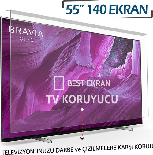 DİJİTECH 55" inç 140 Ekran Qled Tv Ekran Koruyucu