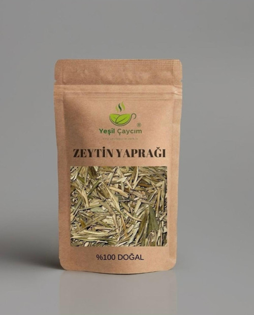 Birinci Sınıf Zeytin Yaprağı Çayı, Sindirim Sistemine Yardımcı Çay, %100 Doğal, El Yapımı, 100 Gr