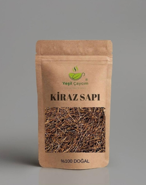 Kiraz Sapı Çayı, Yağ Yakma Ve Etkisi, %100 Doğal, El Yapımı, 200Gr