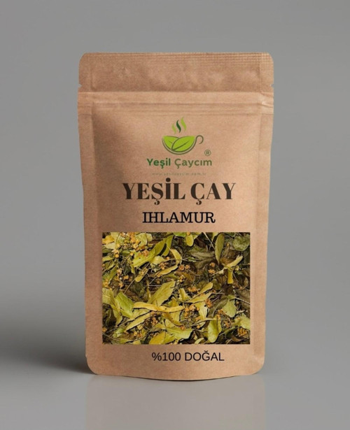 Ihlamur Yaprak Rize Yeşil Çay Harmanı El Yapımı25 Gr