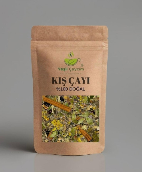 Birinci Sınıf Kış Çayı Antioksidan %100 Doğal El Yapımı, 50Gr.